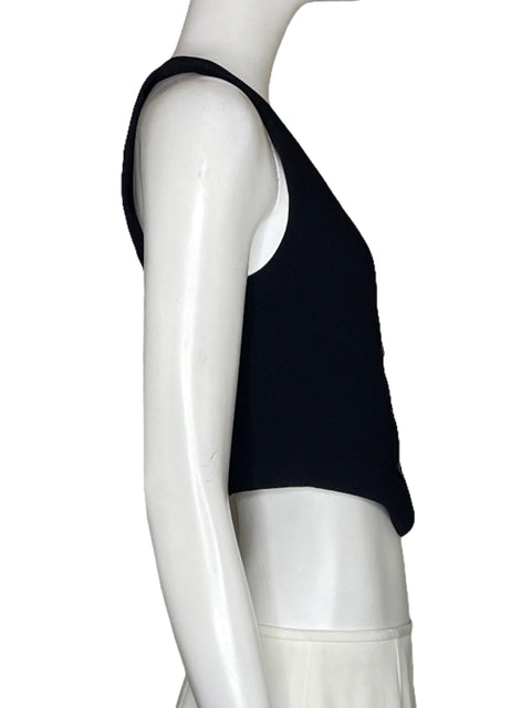 Chaleco Wilfred Fluido Negro - Talla 00