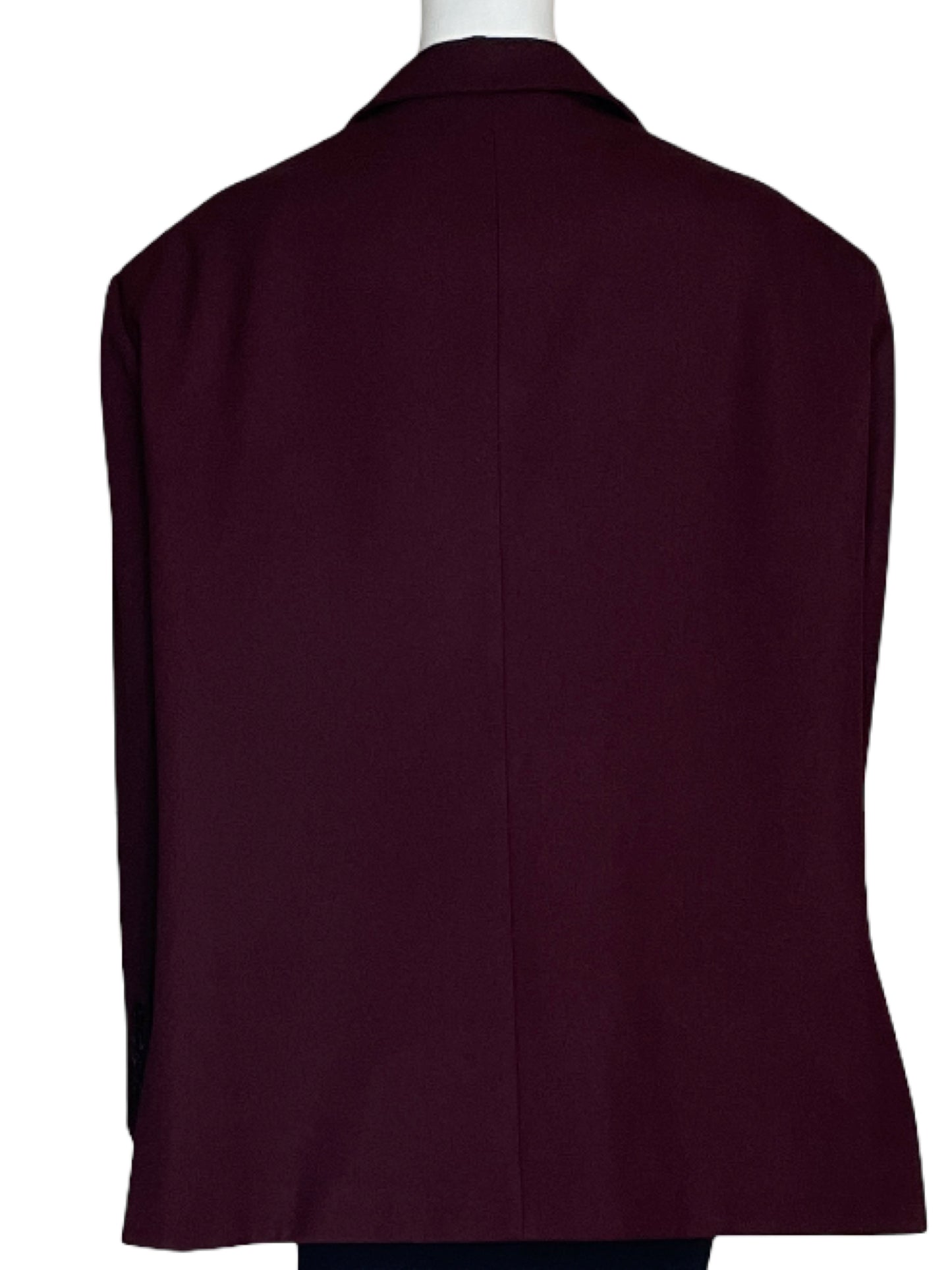 Blazer The Frankie Shop Bea Oversized Rojo Vino-Talla U