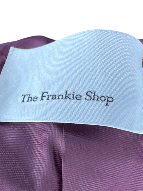 Blazer The Frankie Shop Bea Oversized Rojo Vino-Talla U