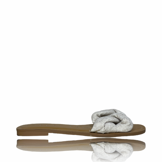 Sandalias COPPER KEYE Trenzas Beige - Talla 8