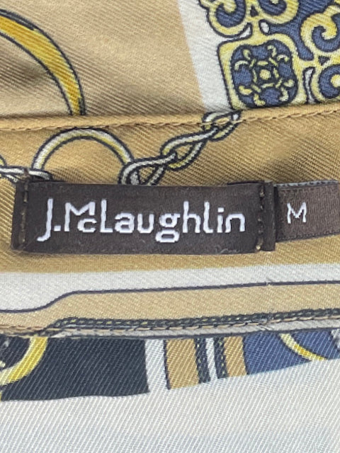 Vestido J Mc Laughlim Camisero Marron-Talla M