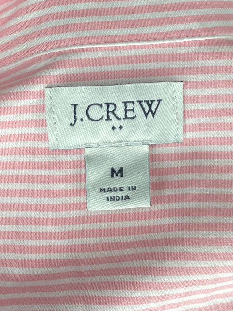 Camisa J. Crew Rayas Rosada-Talla M