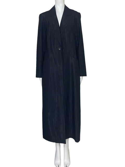 Chaqueta Made in Canada Brillo Maxi Negro-Talla M