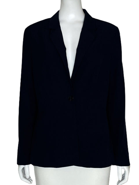 Blazer MNG Clasico Un Boton Azul-Talla 8