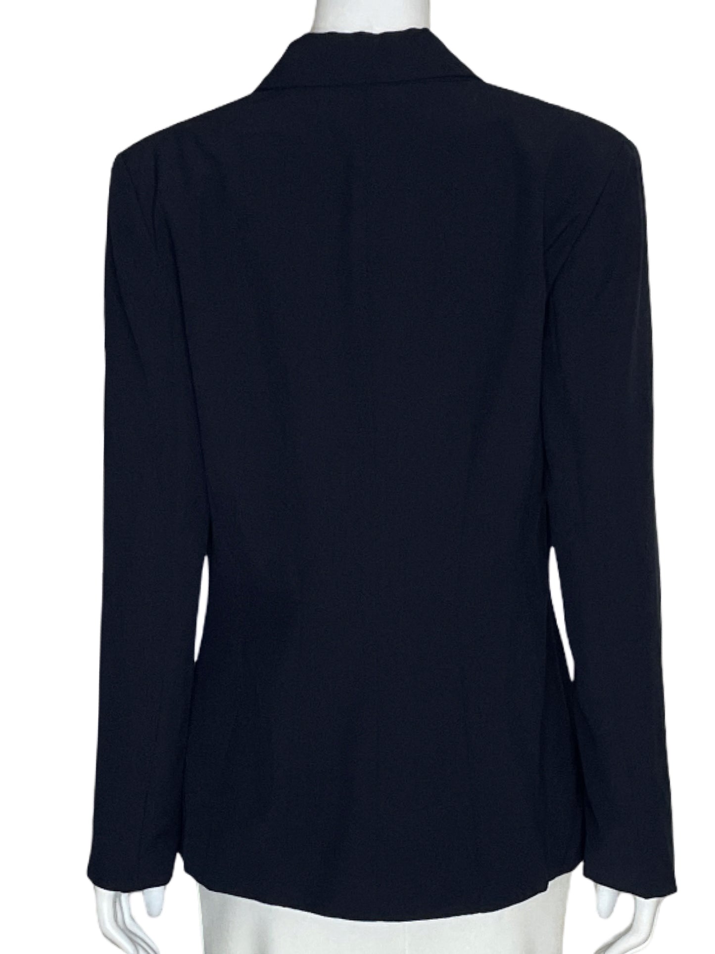 Blazer MNG Clasico Un Boton Azul-Talla 8
