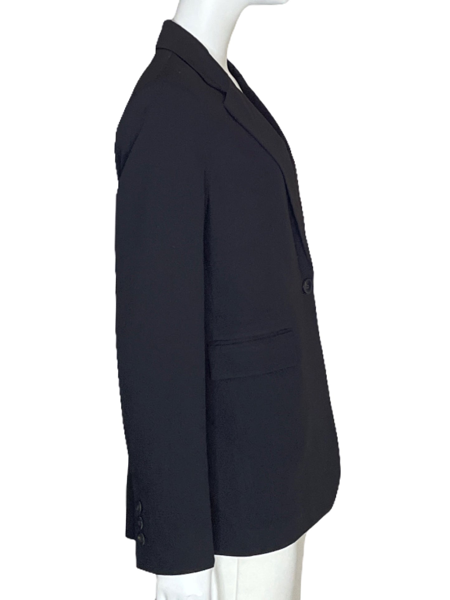 Blazer MNG Clasico Un Boton Negro-Talla 6