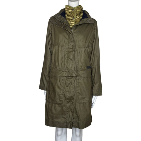 Abrigo Merrell Doble Verde-Talla XS