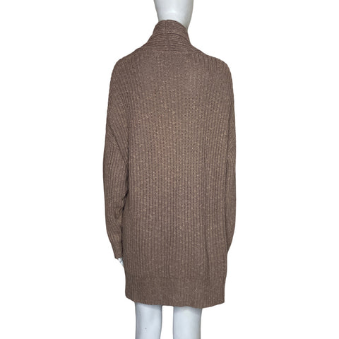 Cardigan Massimo Dutti Tejido Marron-Talla L