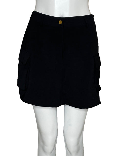 Short Laundry By Shelli Segal Ligero Negro-Talla S