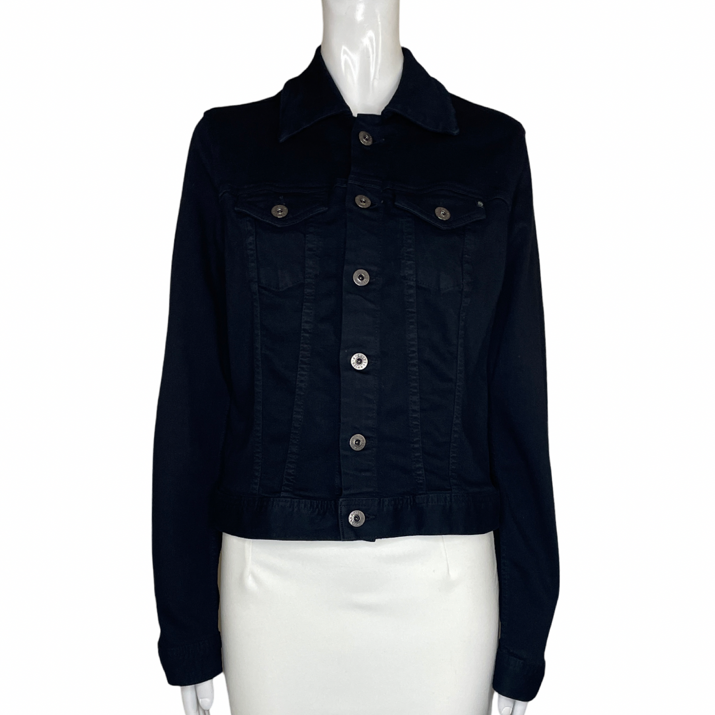 Chaqueta ADRIANO GOLDSCHMIED Botones Denim Negro - Talla S