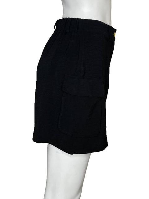 Short Laundry By Shelli Segal Ligero Negro-Talla S