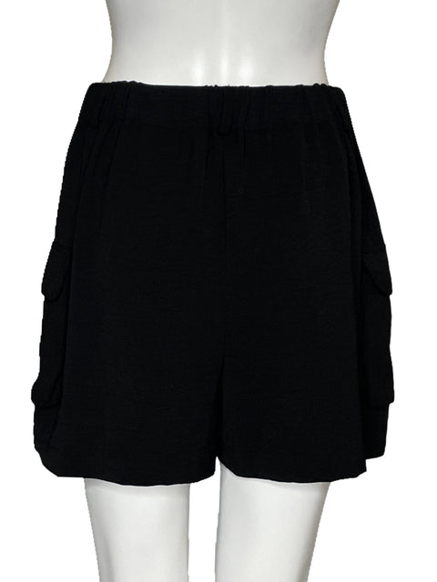 Short Laundry By Shelli Segal Ligero Negro-Talla S