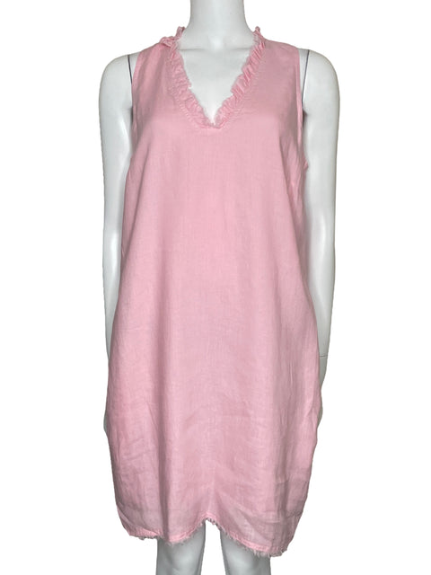 Vestido Tommy Bahama Fluido Sin Mangas Rosado-Talla M