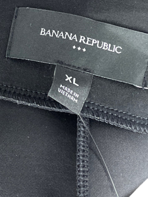 Blusa Banana Republic Mangas Corta Negro - Talla XL