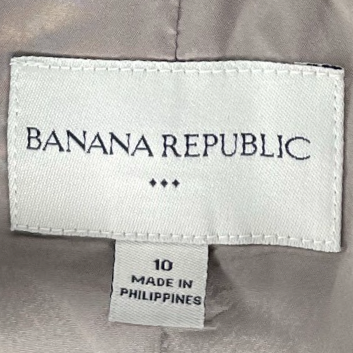 Blazer Banana Republic Botones frontalGris-Talla 10