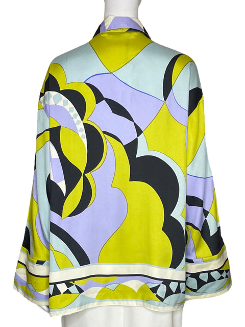 Camisa Zara Estampado Bolsillo Verde - Talla XXL