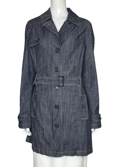 Trench Guess Jeans Azul - Talla XL