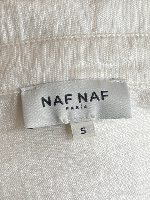 Camisa Naf Naf Brillante Blanco-Talla S
