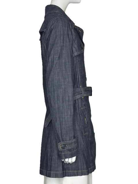 Trench Guess Jeans Azul - Talla XL