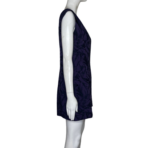 Vestido Charme Sin Manga Morado-Talla 30