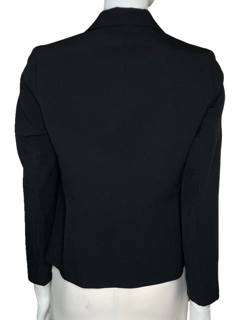 Blazer Kasper Botones Negro-Talla 4