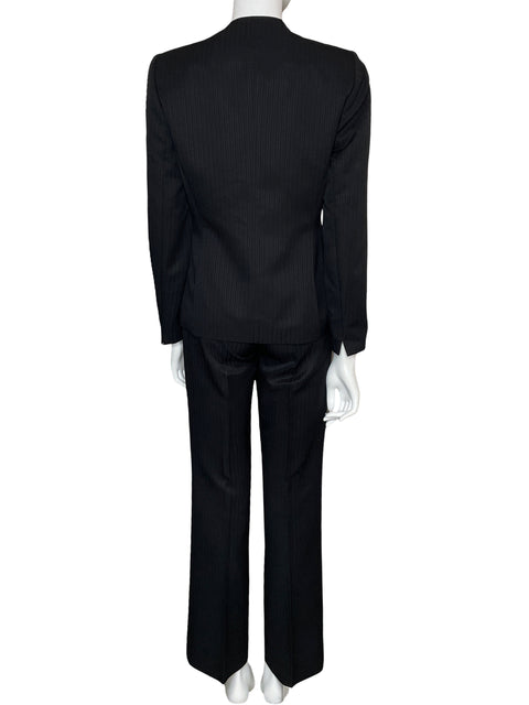 Set Tahari Suit Rayas Negro-Talla 2/4