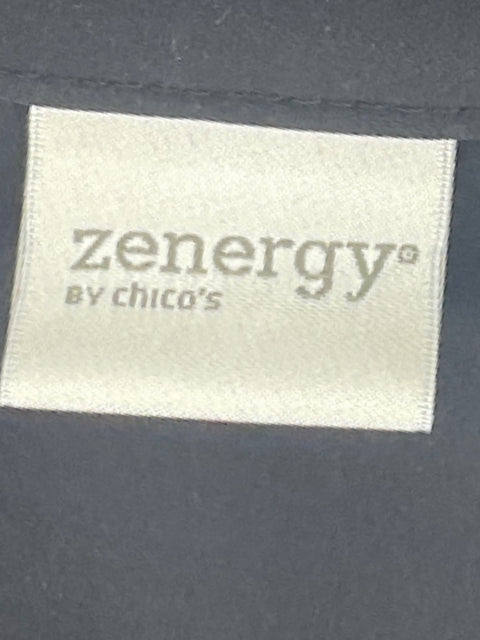 Chaqueta Zenergy By Chicos Cremallera Negro-Talla 1