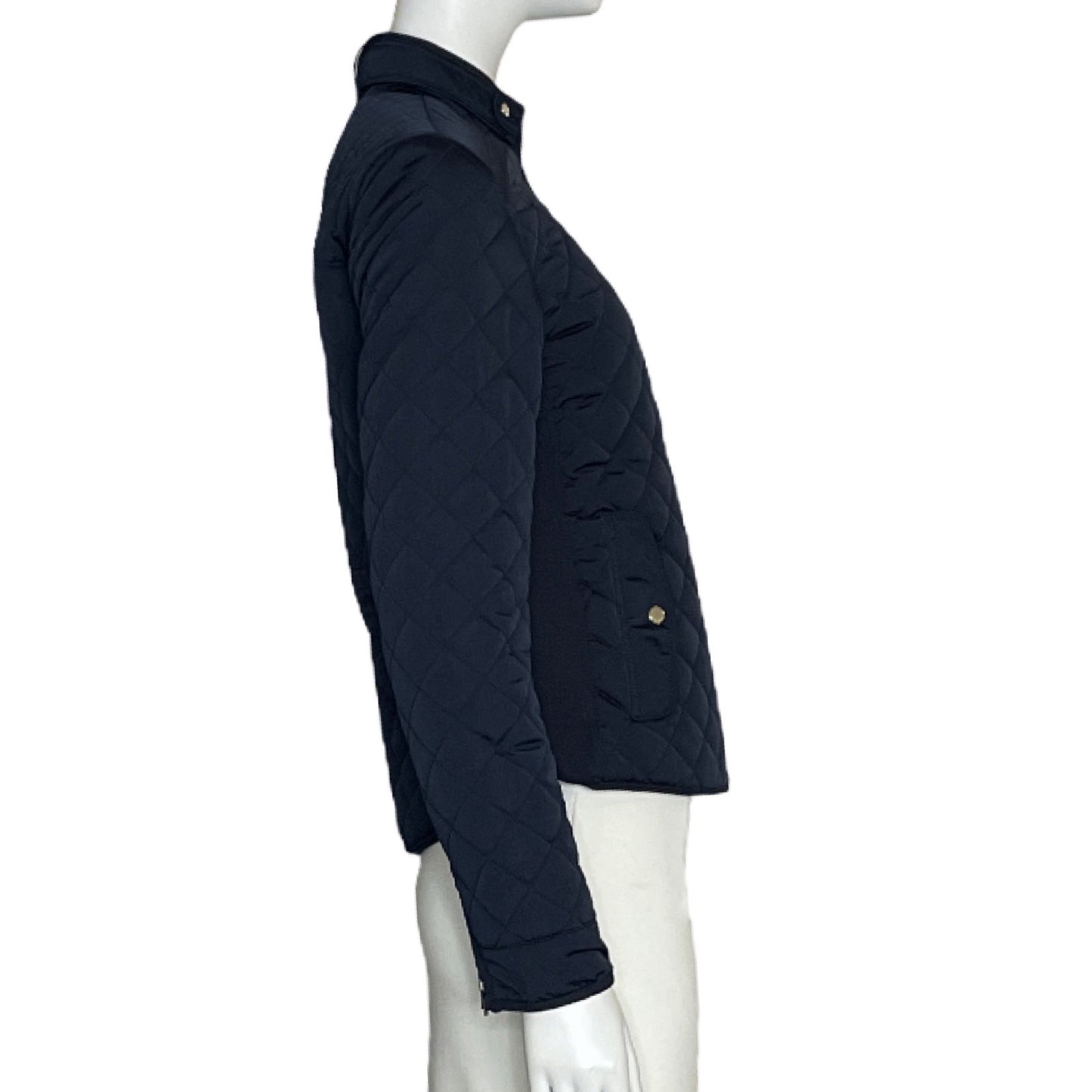 Jacket Zara Woman Acolchado Azul- Talla M