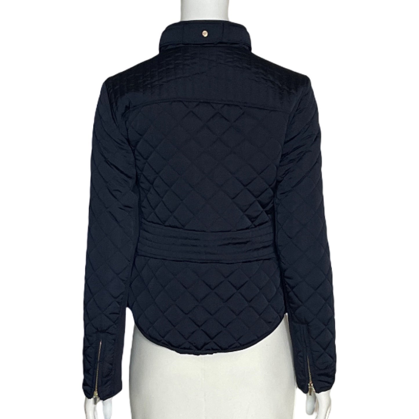 Jacket Zara Woman Acolchado Azul- Talla M