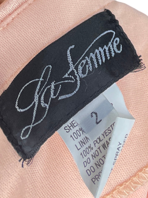 Vestido La Femme CutOut Rosado - Talla 2