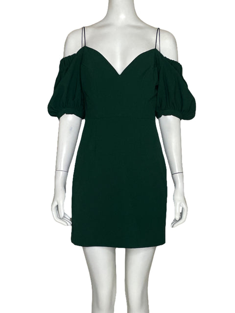 Vestido Keepsake Off Shoulder Verde - Talla 2