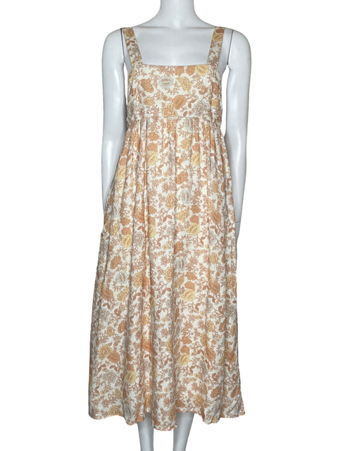 Vestido Sancia Floral Blanco-Talla S