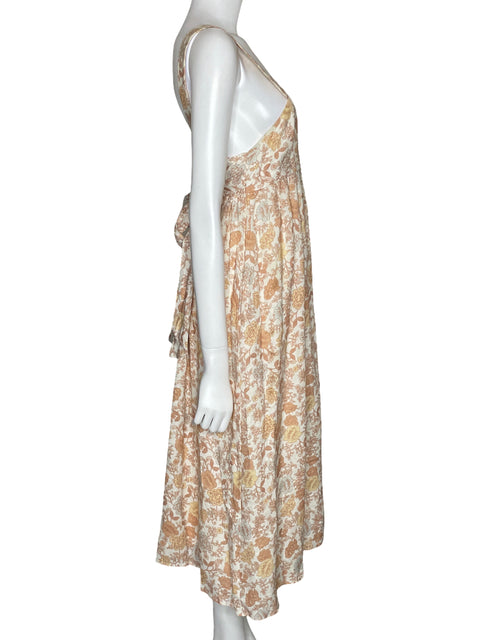 Vestido Sancia Floral Blanco-Talla S