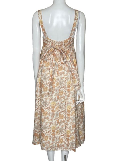 Vestido Sancia Floral Blanco-Talla S
