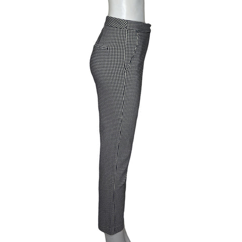 Pantalón Zara Cuadros Negro-Talla L