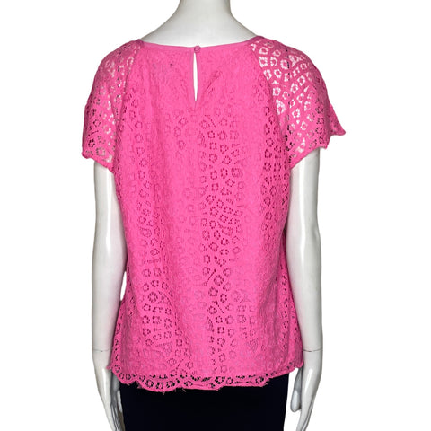 Blusa J.Crew Encaje Rosado-Talla 8