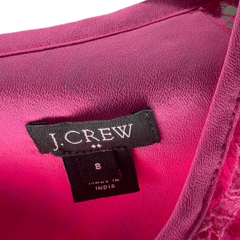 Blusa J.Crew Encaje Rosado-Talla 8