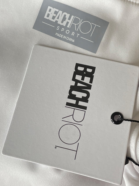 Vestido BeachRiot Sport Bria Blanco-Talla M