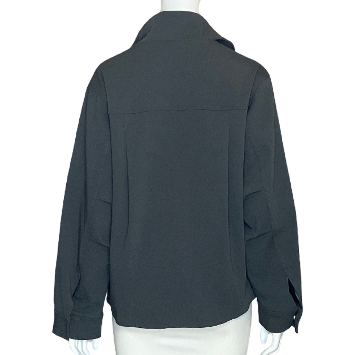 Chaqueta Zara Bomber Verde-Talla XS