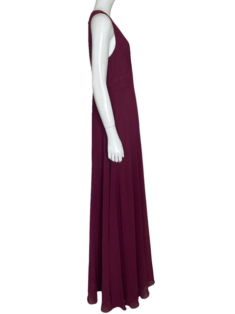 Vestido Tesoro TPS Sin Mangas Rojo Vino - Talla 14