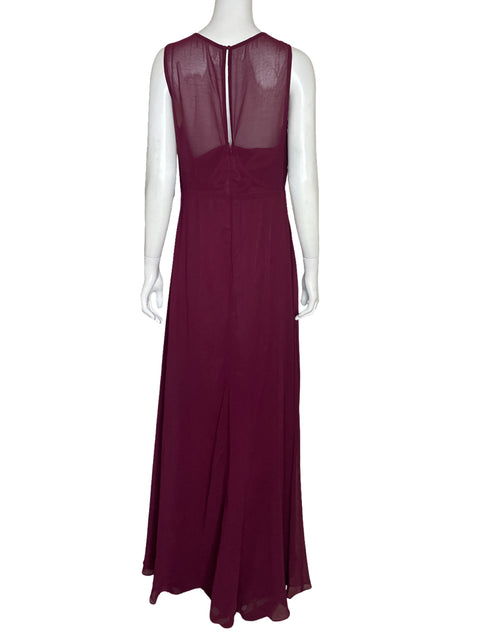 Vestido Tesoro TPS Sin Mangas Rojo Vino - Talla 14