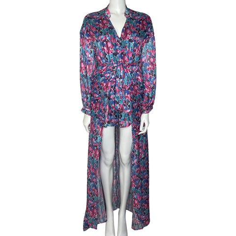 Romper Mulla Estampado Capa Rosado-Talla S