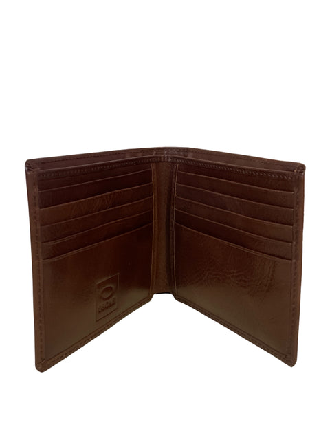 Billetera Oscar Leather Marrón - Talla U