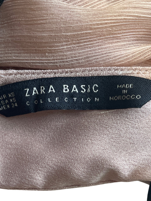 Mono Zara Open Back Rosado-Talla XS