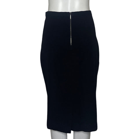 Falda Banana Republic Recta Negro-Talla 6