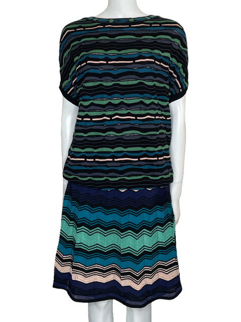 Set Missoni De Punto Negro-Talla 48