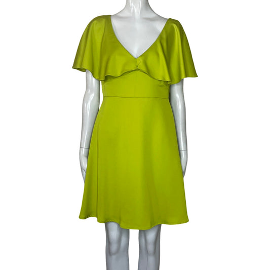 Vestido Laltramoda Vuelos Verde-Talla-42