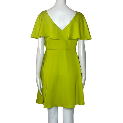 Vestido Laltramoda Vuelos Verde-Talla-42