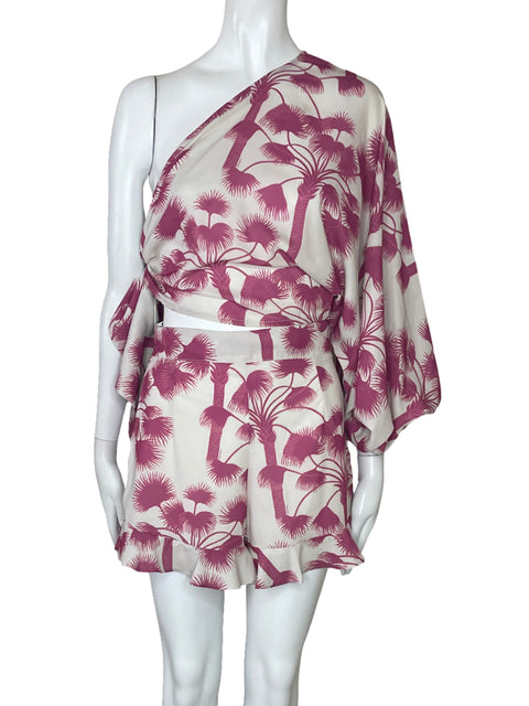 Set Anana Palmeras Blanco-Talla S