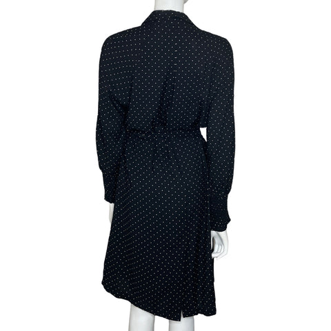 Cárdigan Mustard Seed Puntos Negro-Talla S